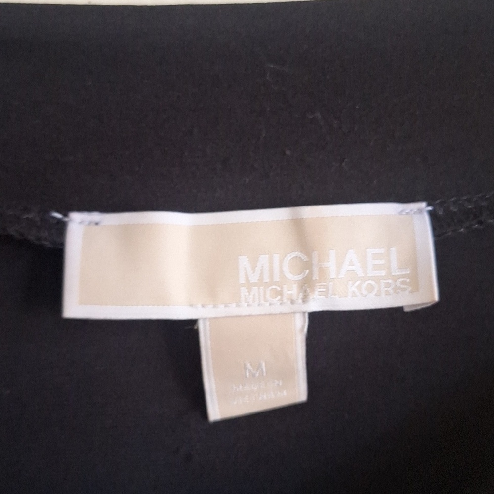 Michael Michael Kors Dress Black Long Sleeve Size M - Picture 6 of 8